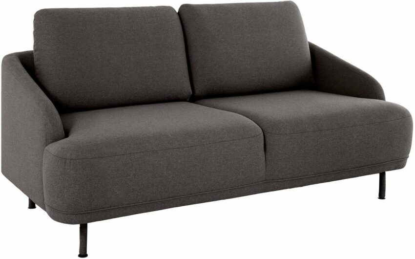 andas 2-Sitzer »Bendik«, Füße aus schwarzem Metall, Design by Morten Georgsen-Sofas-Ideen für dein Zuhause von Home Trends