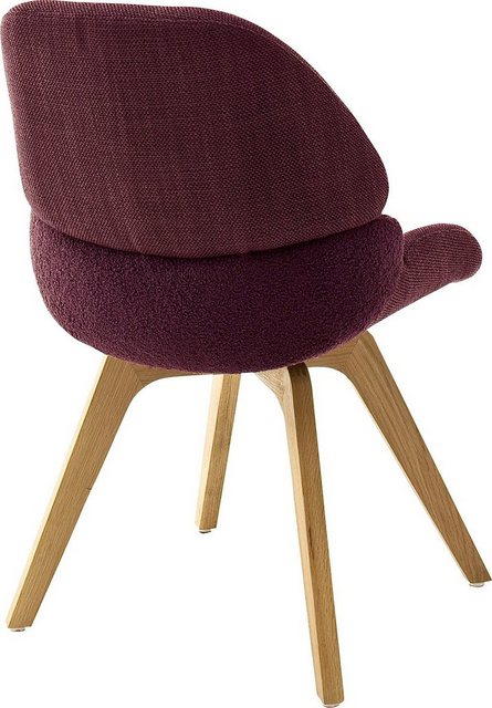 MCA furniture Esszimmerstuhl »Henderson« (Set, 2 Stück), 180° drehbar mit Nivellierung, mit Feinflor Absetzung mittig, Belastbar bis 120 kg-Stühle-Inspirationen