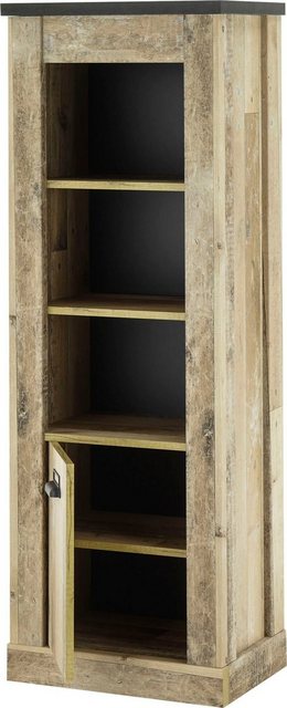 Premium collection by Home affaire Midischrank »SHERWOOD« in modernem Holz Dekor, mit Apothekergriffen aus Metall, Höhe 146 cm-Schränke-Inspirationen