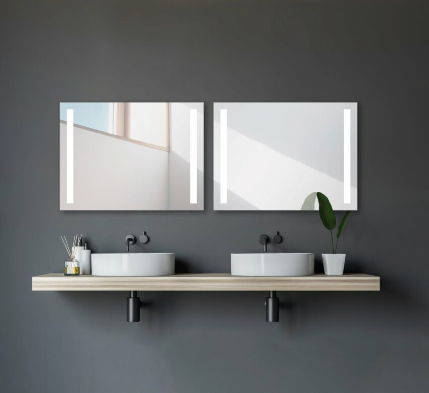 Talos Badspiegel »Light«, BxH: 80x60 cm, energiesparend-Spiegel-Ideen für dein Zuhause von Home Trends