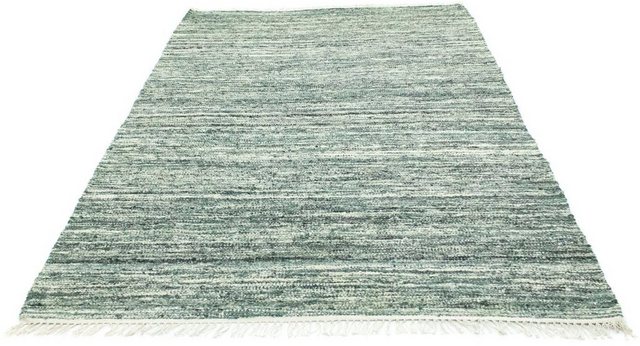 Wollteppich »Kelim Teppich handgewebt mehrfarbig«, morgenland, rechteckig, Höhe 6 mm, Kurzflor-Teppiche-Inspirationen
