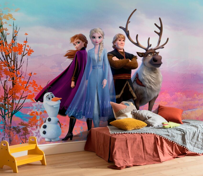 Komar Fototapete »Frozen Iconic«, glatt, bedruckt, Comic, (Packung), ausgezeichnet lichtbeständig-Tapeten-Ideen für dein Zuhause von Home Trends