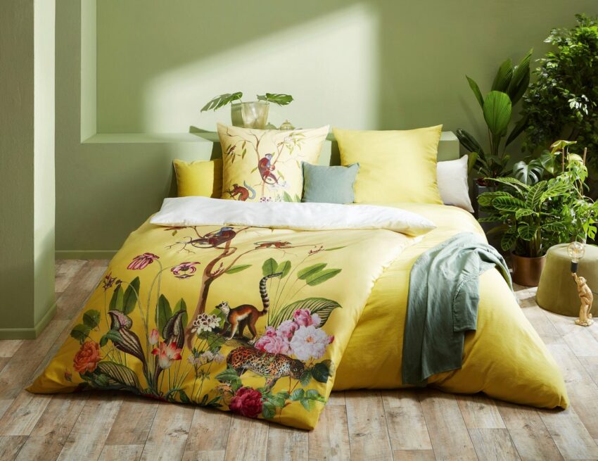Wendebettwäsche »Bed Art S«, fleuresse, mit Dschungel-Design-Bettwäsche-Ideen für dein Zuhause von Home Trends